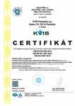 ISO Certifikát 2021